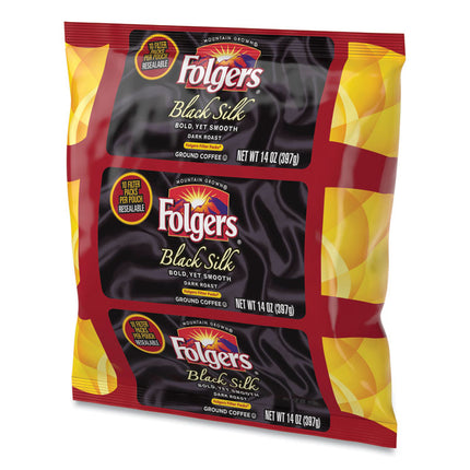 Coffee Filter Packs, Black Silk, 1.4 Oz Pack, 40packs/carton