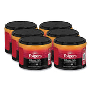 Coffee, Black Silk, 22.6 Oz Canister, 6/carton