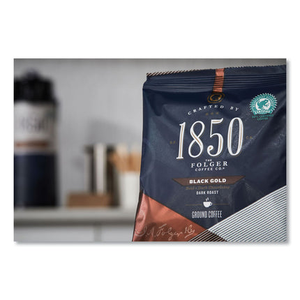 Coffee Fraction Packs, Black Gold, Dark Roast, 2.5 Oz Pack, 24 Packs/carton