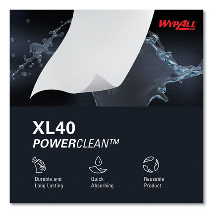 L40 Towels, Jumbo Roll, 12.5 x 12.2, White, 750/Roll