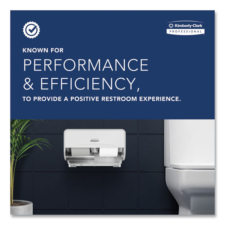 JRT Jr. Escort Jumbo Bathroom Tissue Dispenser, 13.33 x 5.75 x 16, Smoke