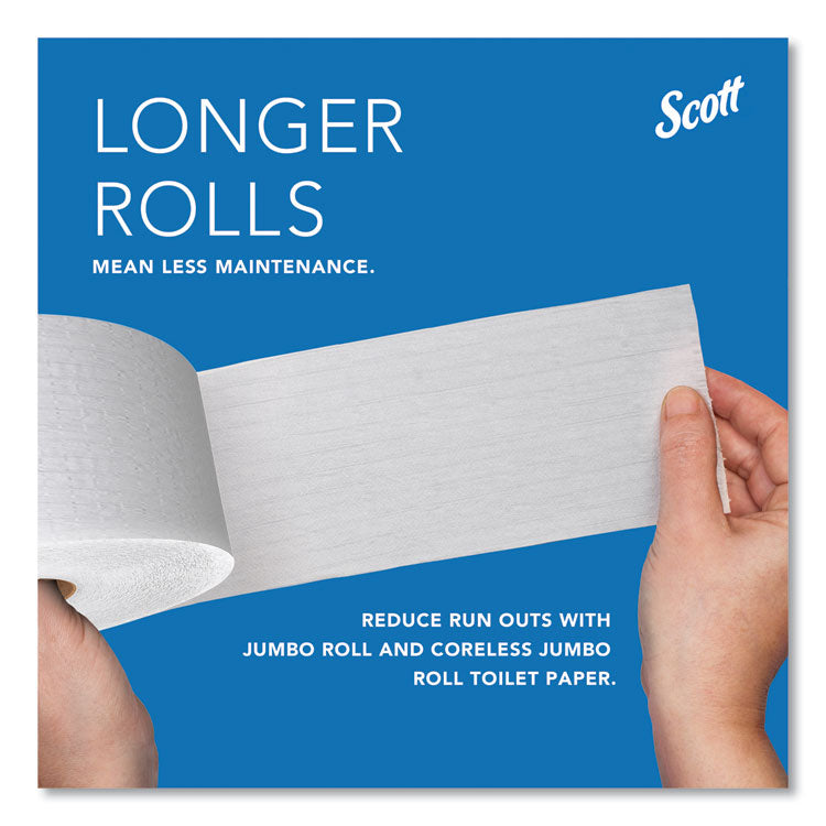 Essential Coreless Jumbo Roll Tissue Dispenser, 14.25 x 6 x 9.75, White