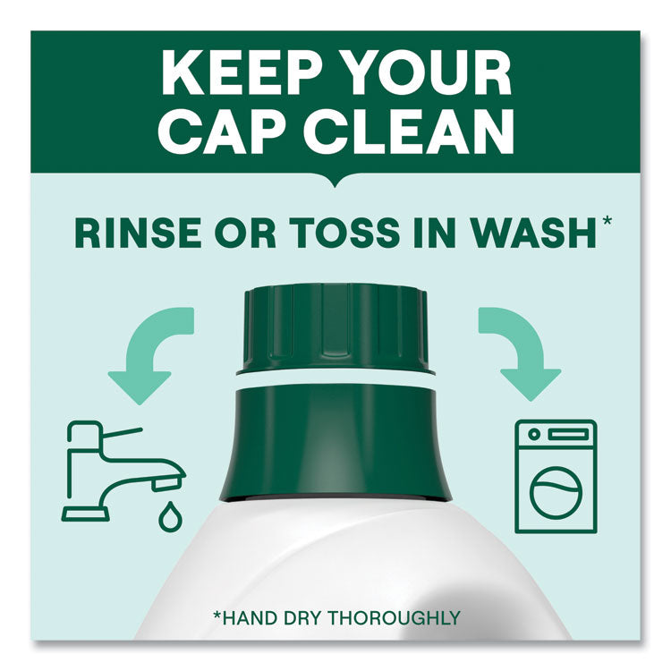 Natural Liquid Laundry Detergent, Fragrance Free, 45 oz Bottle