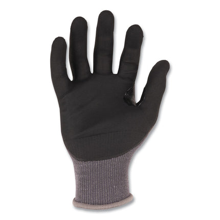 ProFlex 7043 ANSI A4 Nitrile Coated CR Gloves, Gray, Small, 1 Pair