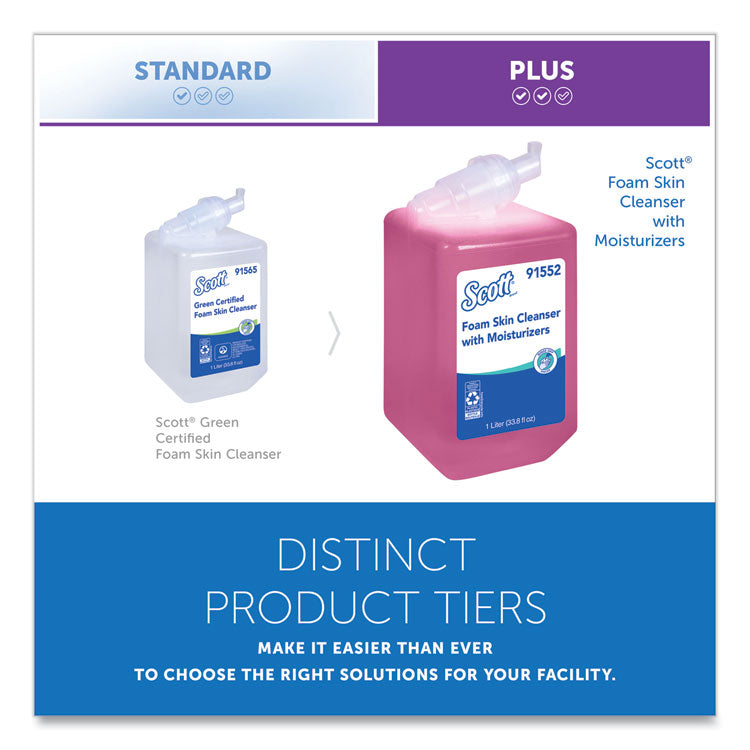 Pro Foam Skin Cleanser with Moisturizers Refill, Light Floral, 1,000 mL