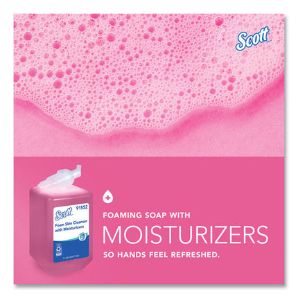 Pro Foam Skin Cleanser with Moisturizers Refill, Light Floral, 1,000 mL, 6/Carton