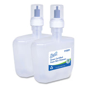 Essential Green Certified Foam Skin Cleanser Refill, Unscented, 1,200 mL, 2/Carton