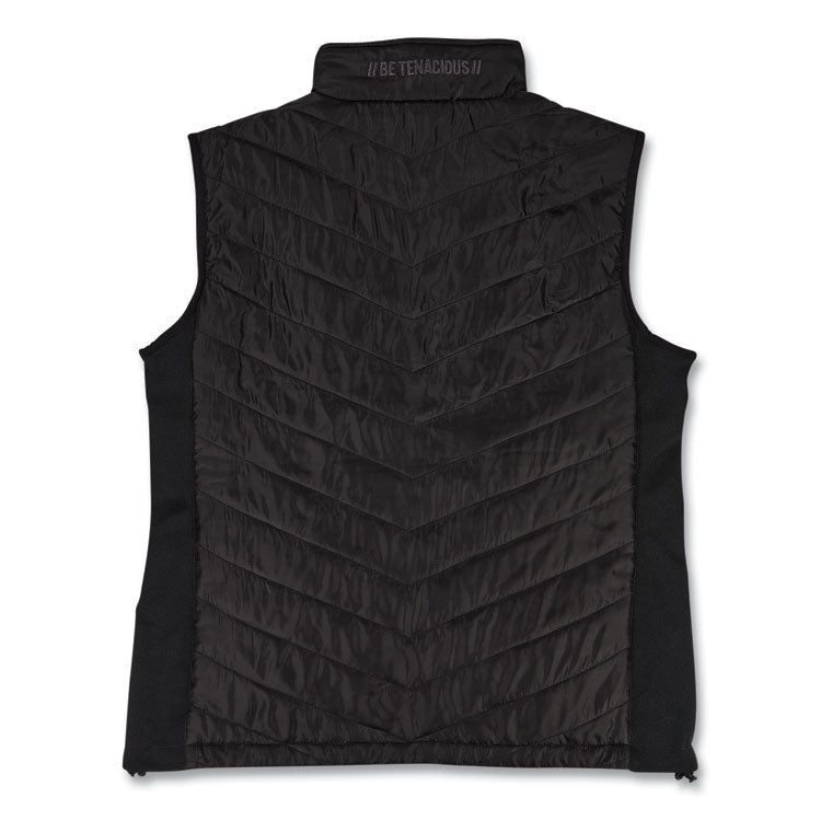 N-Ferno 6495 Rechargeable Heated Vest with Batter Power Bank, Fleece/Polyester, Medium, Black