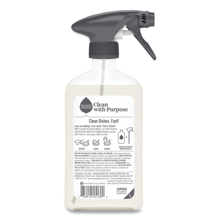 Foaming Dish Spray, Mandarin Orange Scent, 16 oz Bottle, 6/Carton