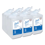 Essential Alcohol-Free Foam Hand Sanitizer, 1,000 Ml Cassette, Unscented, 6/carton