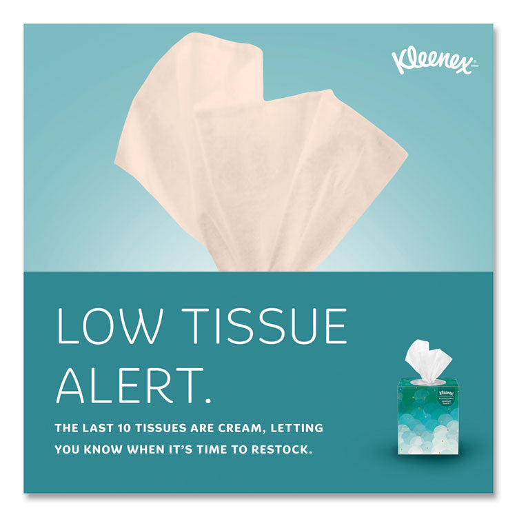 Boutique White Facial Tissue for Business, Pop-Up Box, 2-Ply, 90 Sheets/Box, 36 Boxes/Carton