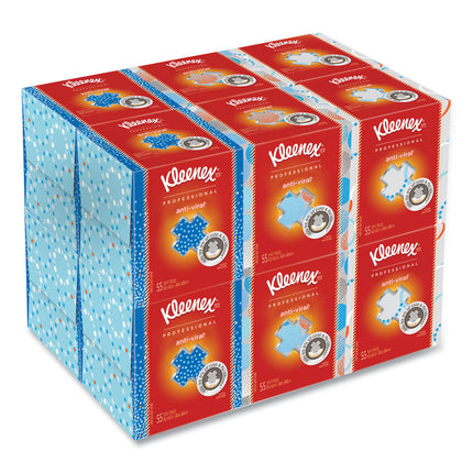 Boutique Anti-Viral Facial Tissue, 3-Ply, White, Pop-Up Box, 60 Sheets/box, 3 Boxes/pack, 4 Packs/carton