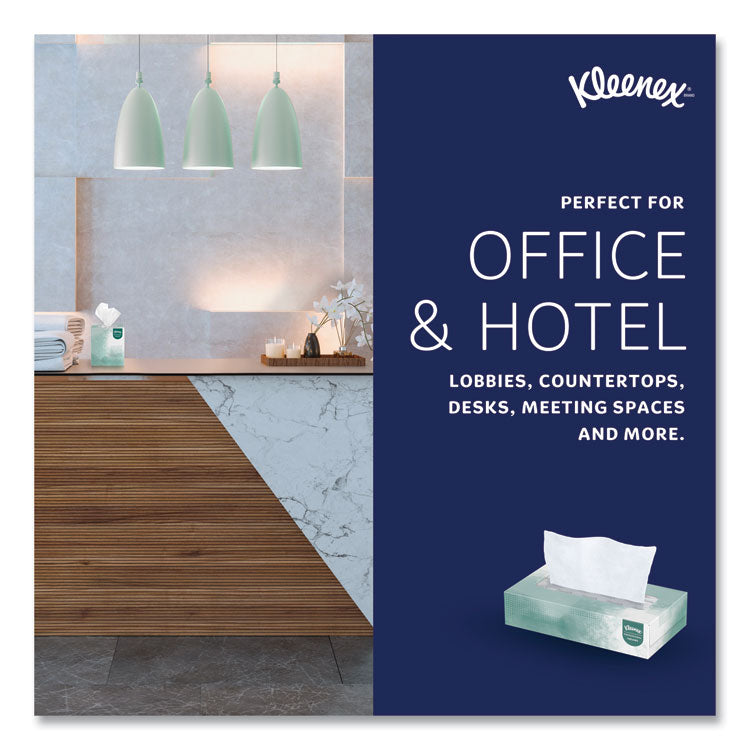 Naturals Facial Tissue for Business, Flat Box, 2-Ply, White, 125 Sheets/Box