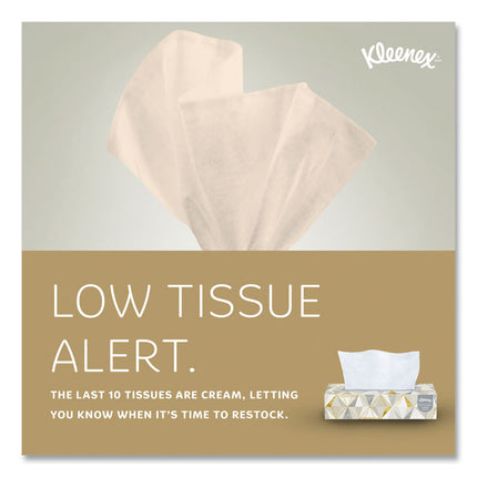 White Facial Tissue for Business, 2-Ply, White, Pop-Up Box, 125 Sheets/Box, 48 Boxes/Carton