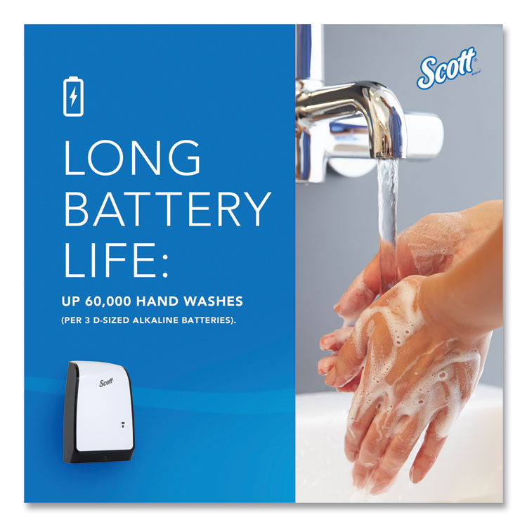 Electronic Skin Care Dispenser, 1,200 Ml, 7.3 X 4 X 11.7, White