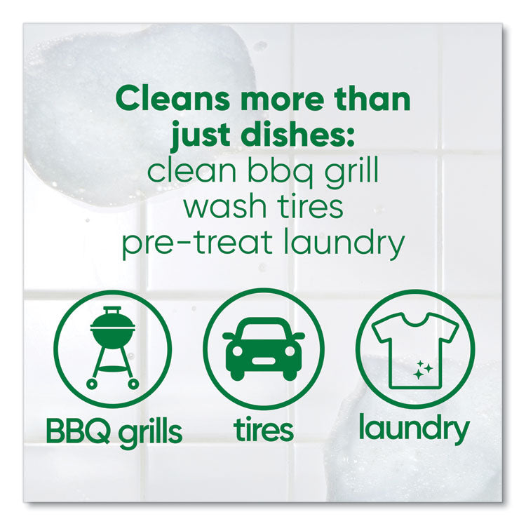 Dishwashing Liquid, Green Scent, 32.5 oz Bottle, 9/Carton