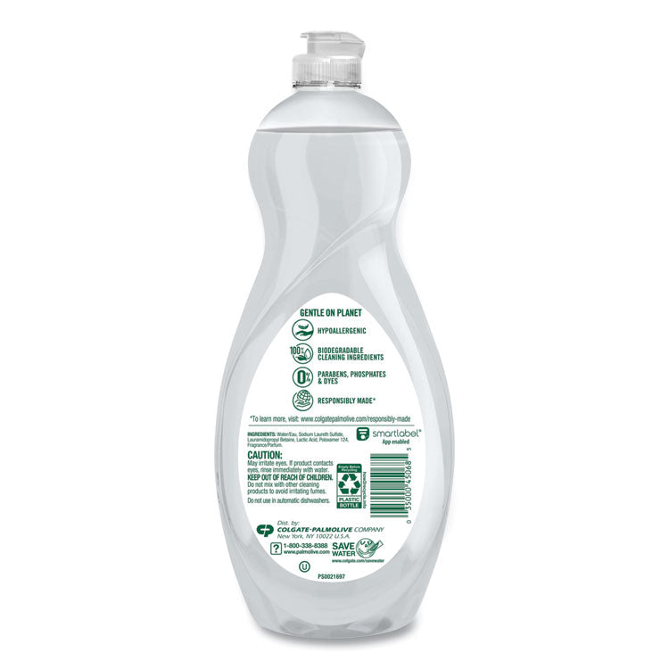 Pure + Clear Dishwashing Liquid, Spring Fresh, 32.5 oz Bottle, 9/Carton