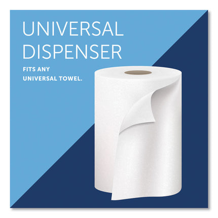 Lev-R-Matic Roll Towel Dispenser, 13.3 X 9.8 X 13.5, Smoke