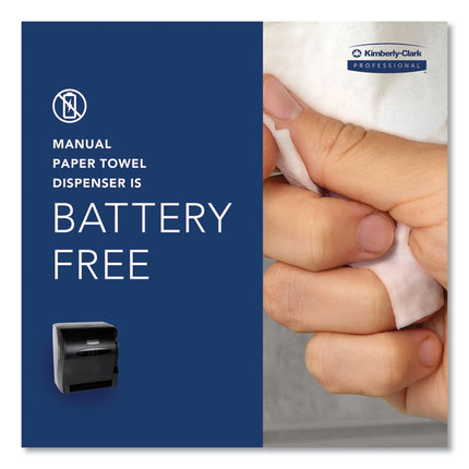 Lev-R-Matic Roll Towel Dispenser, 13.3 X 9.8 X 13.5, Smoke