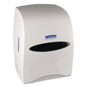 Sanitouch Hard Roll Towel Dispenser, For 1.5" Core, 12.63 x 10.2 x 16.13, White