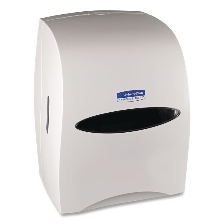 Sanitouch Hard Roll Towel Dispenser, For 1.5" Core, 12.63 x 10.2 x 16.13, White