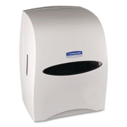 Sanitouch Hard Roll Towel Dispenser For 1.75" Core, 12.63 x 10.2 x 16.13, White
