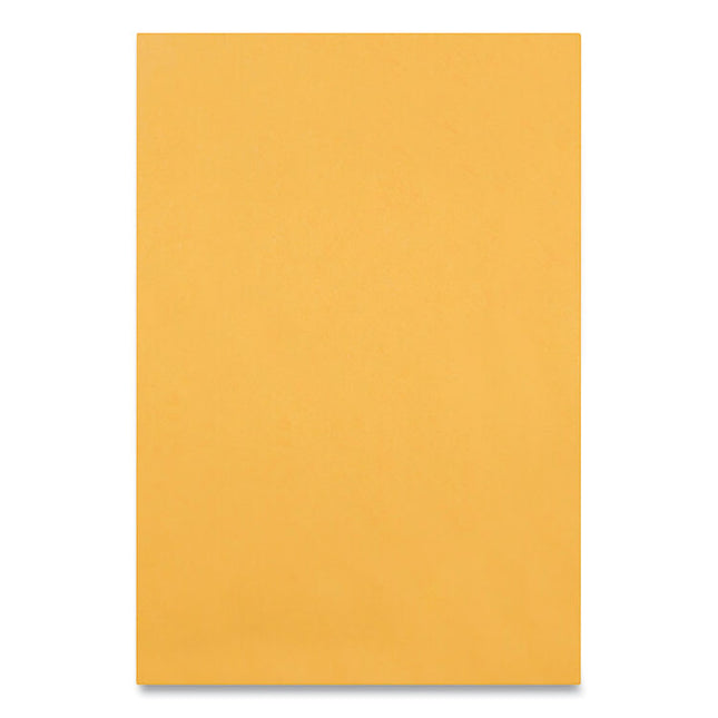 Clasp Envelope, 28 lb Bond Weight Kraft, #63, Square Flap, Clasp/Gummed Closure, 6.5 x 9.5, Brown Kraft, 100/Box