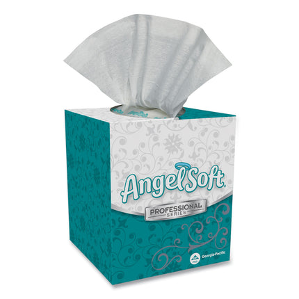 Premium Facial Tissue, 2-Ply, White, Cube Box, 96 Sheets/box