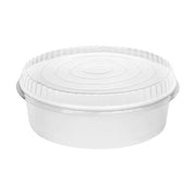 Plastic Lid for Food Bucket, Clear, Plastic, 270/Carton