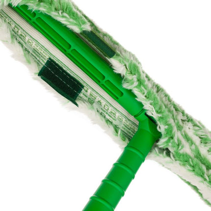 Monsoon Plus StripWasher Complete with Green Plastic Handle, Green/White Sleeve, 18" Wide Sleeve, 10/Carton