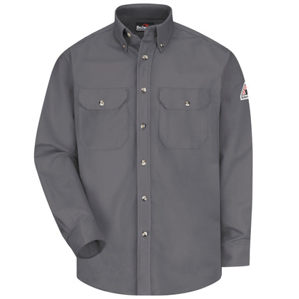 Bulwark® Men's Midweight FR Dress Uniform Shirt / SLU2GY