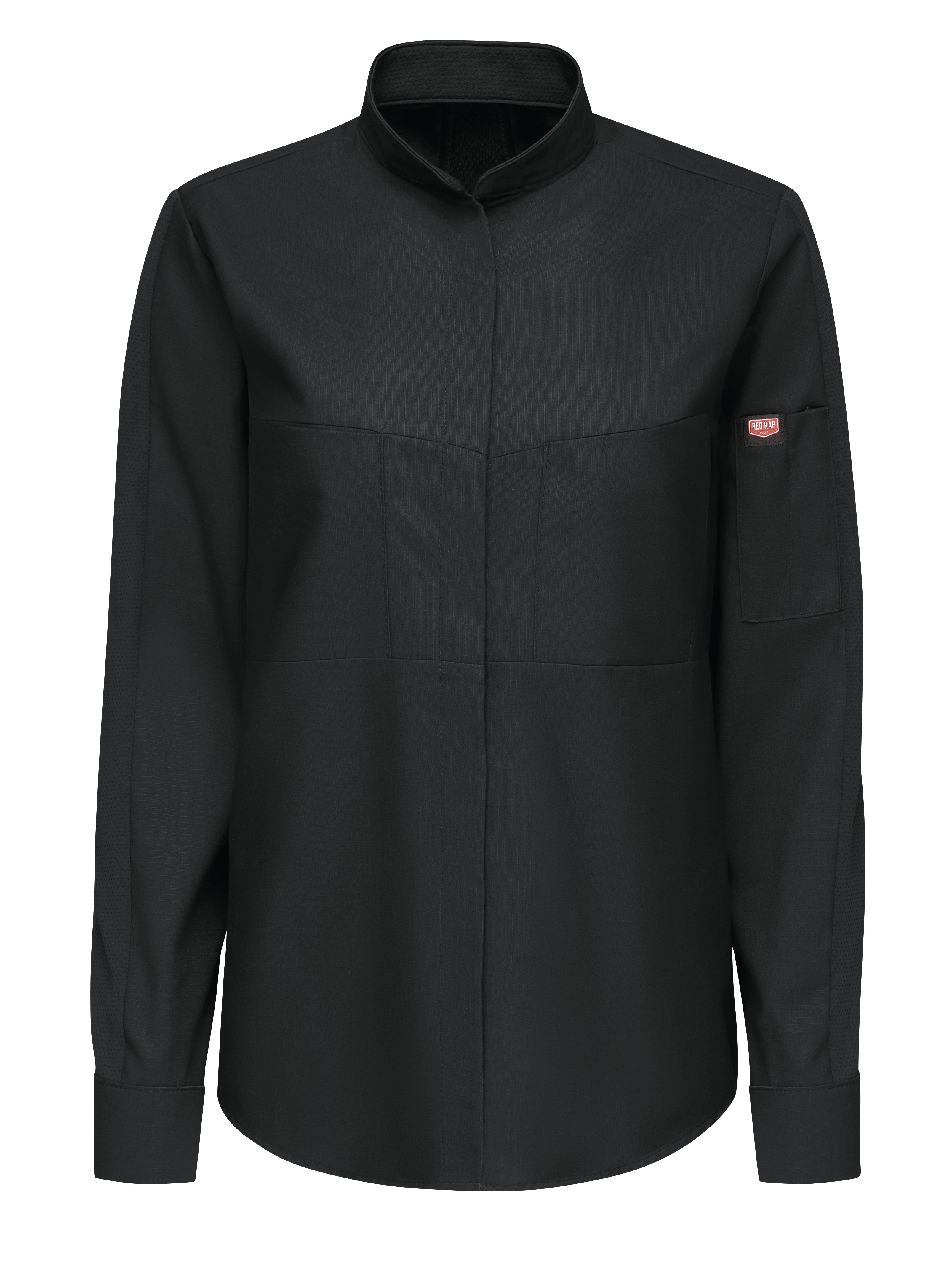 Red Kap® Women's Long Sleeve Performance Pro+ Work Shirt with OilBlok + MIMIX® / SX35BK