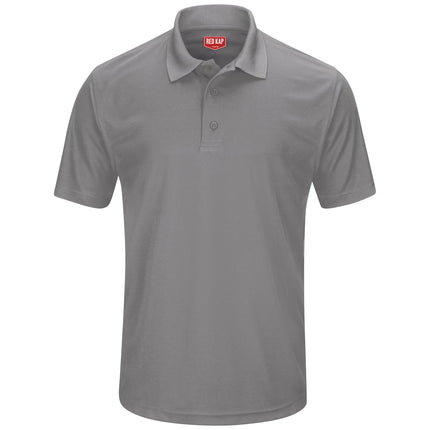 Red Kap® Men's Short Sleeve Performance Knit® Pocketless Core Polo / SK96GY