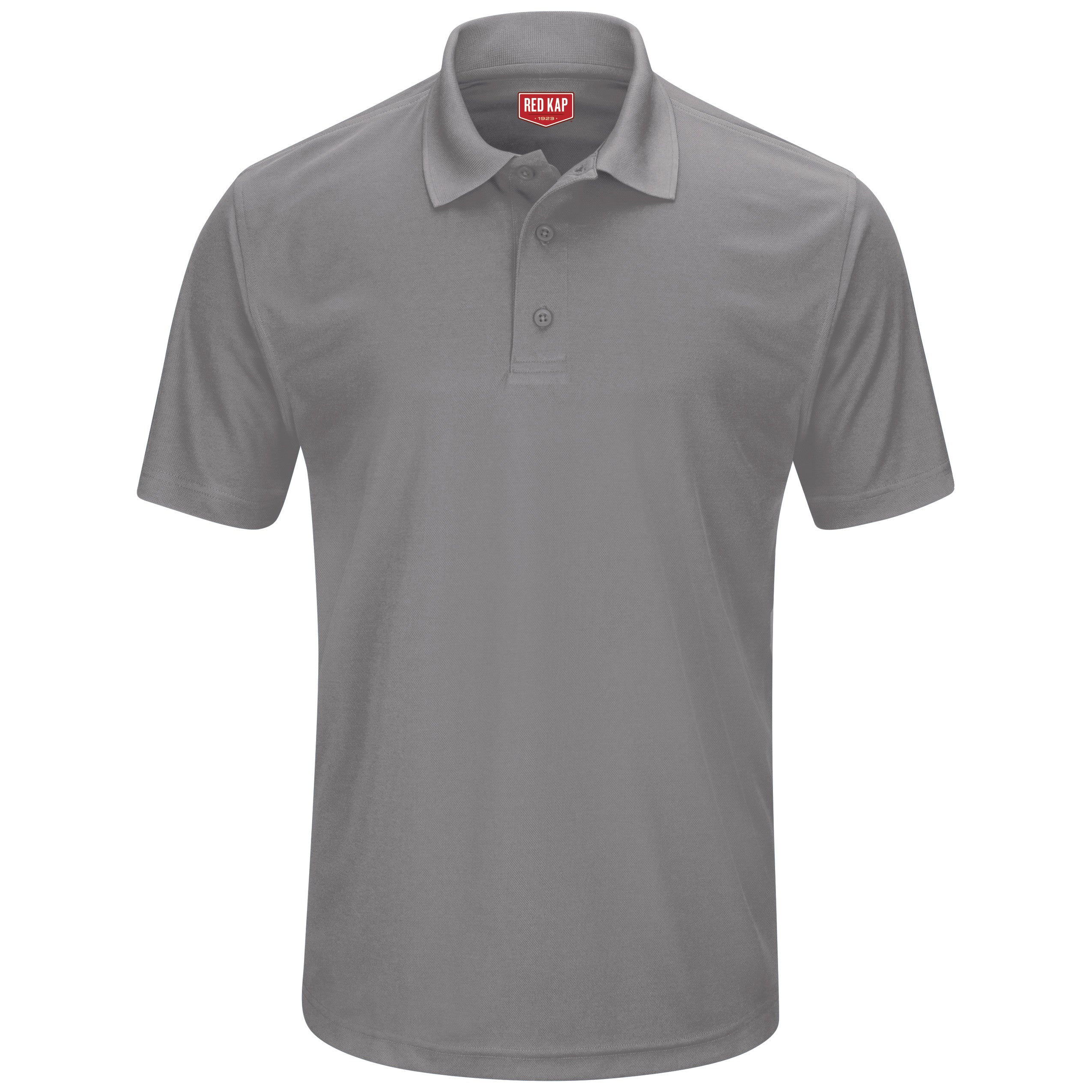 Red Kap® Men's Short Sleeve Performance Knit® Pocketless Core Polo / SK96GY
