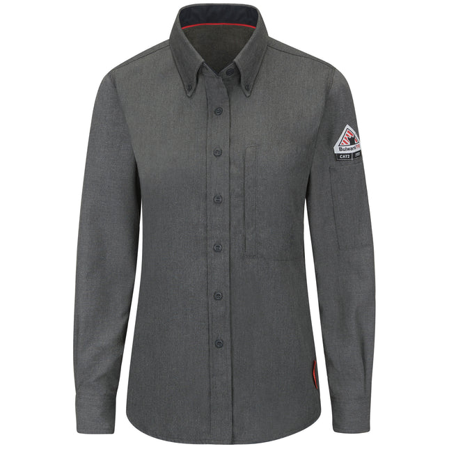 Bulwark® iQ Series® Comfort Woven Women's Lightweight Shirt / QS51DG