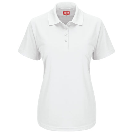 Red Kap® Women's Short Sleeve Performance Knit® Pocketless Core Polo / SK97WH