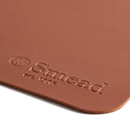 Vegan Leather Desk Pads, 23.6" x 13.7", Brown