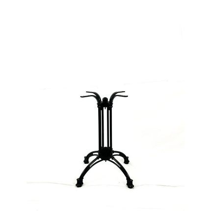 Solid Wood Tables, Cast Iron Base, Square, 36w x 36d x 29.75h, Natural