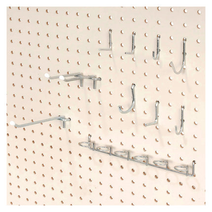 Pegboard Hooks, 30-Piece Assorted Hooks, Steel