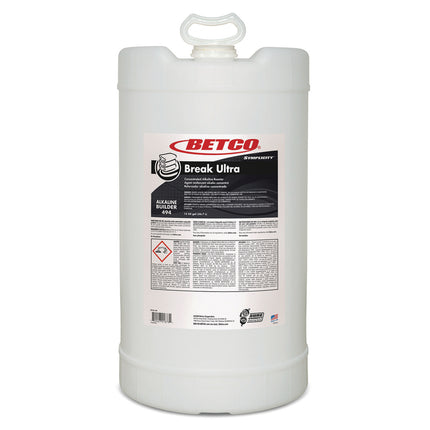 Symplicity Break Ultra Alkaline Booster, 15 gal Drum