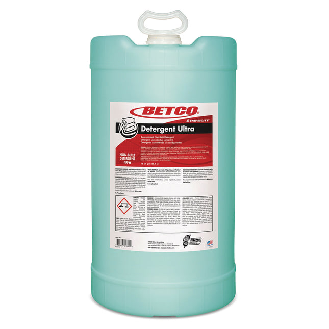 Symplicity Detergent Ultra, Pleasant, 15 gal Drum