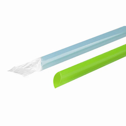 Boba Straws, 9", Assorted, 1,600/Carton