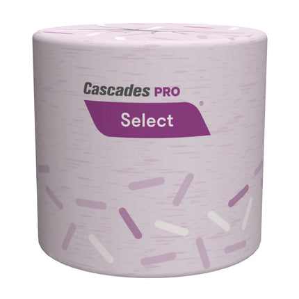 Select Standard Bath Tissue, 1-Ply, White, 1,000 Sheets/Roll, 96 Rolls/Carton