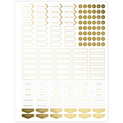 Workstyle Weekly/Monthly Planner, Geometric Artwork, 11 x 9.38, Blue/Gold Cover, 12-Month (Jan to Dec): 2025