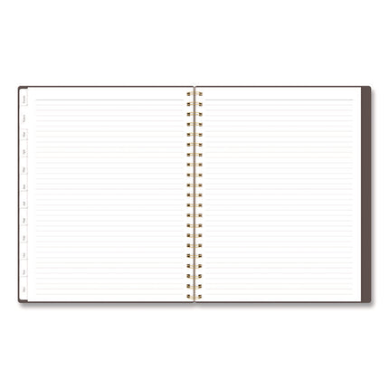 Workstyle Weekly/Monthly Planner, 11 x 9.38, Brown/Gold Cover, 12-Month (Jan to Dec): 2025