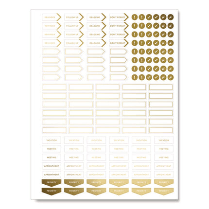 Workstyle Weekly/Monthly Planner, 11 x 9.38, Brown/Gold Cover, 12-Month (Jan to Dec): 2025