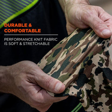 Chill-Its 6695 Sun Protection Arm Sleeves, Polyester/Spandex, Medium/Large, Camo