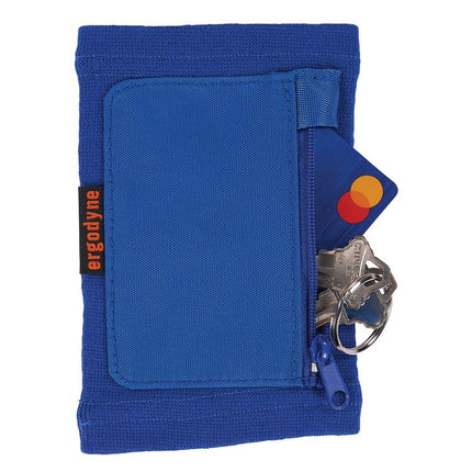 Squids 3388 Wrist ID/Badge Holder, Vertical, Blue, 3.5 x 5.5 Holder, 2.75 x 3.75 Insert