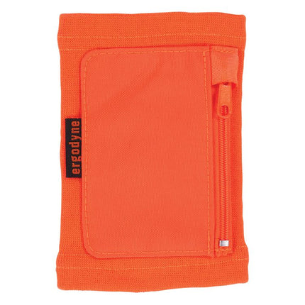 Squids 3388 Wrist ID/Badge Holder, Vertical, Orange, 3.5 x 5.5 Holder, 2.75 x 3.75 Insert