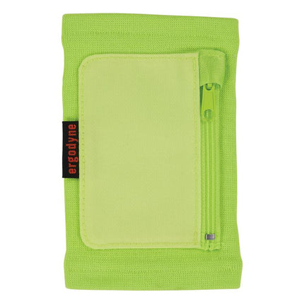 Squids 3388 Wrist ID/Badge Holder, Vertical, Lime, 3.5 x 5.5 Holder, 2.75 x 3.75 Insert